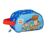 Toy Story Good Vibes - Medium Children's School Toiletry Bag with Handle, Children's Toiletry Bag, Adaptable to Cart, Easy Cleaning, Comfortable and Versatile, Quality and Resistance, 26 x 12 x 15 cm