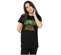Toy Story Half Doll Half Spider Cotton Boyfriend T-Shirt Disney Black L