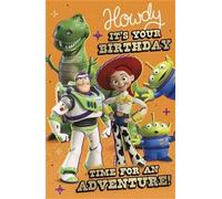 Toy Story Howdy It's Your Birthday Card, Time for an Adventure Theme