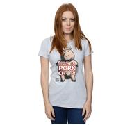 Toy Story Kung Fu Pork Chop Cotton T-Shirt Disney Grey XL