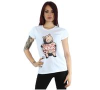 Toy Story Kung Fu Pork Chop Cotton T-Shirt Disney White XL