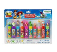 Toy Story Lip Balm Set, 10-Piece with Removable 3D Toppers