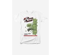 Toy Story Men's Pizza Planet Aliens T-Shirt Shirt White | Size: Medium Toy Story White M