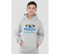 Toy Story Mission Winter Adventure Aliens At Christmas Youth Kids Pull-Over Hoodie, Athletic Heather Disney Grey 5-6 Years