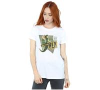 Toy Story Partysaurus Rex Cotton Boyfriend T-Shirt Disney White L
