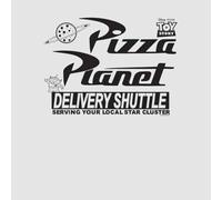 Toy Story Pizza Planet Logo Men's T-Shirt - Grey - 5XL
