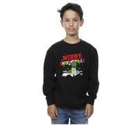 Toy Story Rex Christmas Burst Sweatshirt Disney Black 12-13 Years