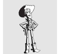 Toy Story Sheriff Woody Men's T-Shirt - Grey - 5XL