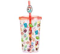 Toy Story (Squiggles) Cup With Straw, Official Licensed Merchandise, Collectible Gift for Fans, Home, School or Office Use