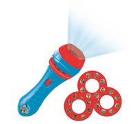 LEXIBOOK Toy Torch Light and Projector with 3 Discs, 24 Images, Create Your own Stories, LTC050TS