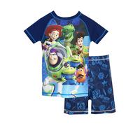 Toy Story Woody And Buzz Lightyear Swimming Costume Set Disney Blue 3-4 Years