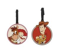 Toy Story Woody and Jessie Molded Rubber Luggage Tags (Set of 2)