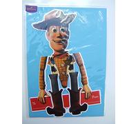 Toy story Woody BLANK card by Hallmark that sits up.