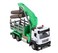 Toy Trucks, Rc Forklift Logging Truck Toy Garbage Model (Green)