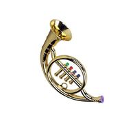 Toy Trumpet | Horn Musical Instrument | Musical Educational Lightweight Marching Trombone Pretend Playing For Home Toddler Beginners