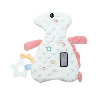 Toy Vibrating Sleep Cute Animal Doll For Babies With 3 Adjustable Modes And 90 Timer Portable Infant Comfort Toy For Home Travel Use (23X20cm)