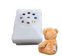 Toy Voice Recorder - Portable Audio Module, Square Playback Device | Push-To-Record Sound Unit, Lightweight Memory Insert Design, User-Friendly Craft Tool Ideal Custom Bears, Memory Keepsakes