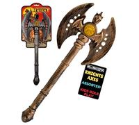 Toy War Axe for Children - Plastic Medieval Role Play Costume Accessory - Knight Battle Axe Prop for Imaginative Play and Themed Parties - Lightweight and Safe Battlefield Knight Toy -