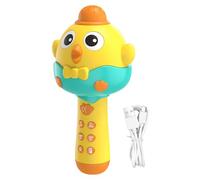 Toy with Microphone, ABS Chicken Shape Wireless Speaker | Portable USB Rechargeable Device 8 Inch 0.64 Lbs, This Voice Changer 2 in 1 Improves for Us