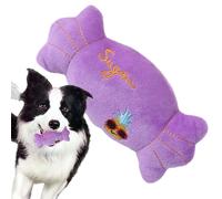 Toy with Sound for Dogs - Tuchia in the Shape of a Candy Cat, Safe Games for Pets, Indoor Sound Games, Fabric Games for Soft Games