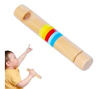 Toy with Whistle - Handmade Wooden Flute Instrument, Little Musical Instrument | Early Learning Sound Game Accessory for Development Education Musi