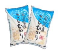 Toyama Koshihikari Japanese Rice 5kg (2 bags, 10000, gram)