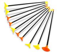 Toyana 10 PCs Suction Arrows - 18 inch, Archery Set, Kids Sucker Arrows for Archery, Bow & Arrow with Suction Cup Target Game for Indoor & Outdoor Sports Activity Toy Gift for Children 3+ Years
