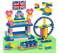 Toyana 150 PCs Building Blocks for Kids, Colorful Construction Bricks Set, Educational STEM Learning Toy, Creative Indoor Activity Gift Playset Toddlers & Preschoolers for Children 3+ Years