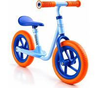 Toyana Balance Bike 2-3 year old, No Pedal Training Bike 10 inches Wheels | Lightweight Metal Frame, Adjustable Seat & Handlebars, Puncture-Free Tyres, First Ride Bike for Children 12 - 36 Months