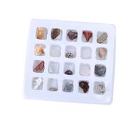 TOYANDONA 1 Box Natural Science Exploring Kit Rough Ore Specimens for Geology Teaching Aid Interactive Educational for Creative Science Exploration