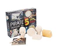 TOYANDONA 1 Box Pirate Style Archaeological Excavation Digging Plaything Educational Archaeology Dinosaur Dig Kit for Enhances Hands and Imaginative Skills Early Learning Tool