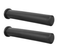 TOYANDONA 1 Pair Barbell Adapter Sleeves Black Pp Material Anti-skid Compact Design Weight Bar Sleeve Adapter for Home Gym Equipment Strength Training
