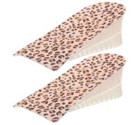 TOYANDONA 1 Pair Invisible Height Increase Shoe Inserts with Detachable Design, Silicone and Cloth Material Heel Pads for Flats and Sneakers, Comfortable Shoe Height Raisers for Most People