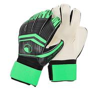 TOYANDONA 1 Pair Professional Goalkeeper Gloves Durable Latex Soccer Gloves for All Weather Conditions Comfortable Fit for Training Matches Enhanced Grip Protection for Goalies