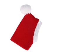 TOYANDONA 1 PC Christmas Pet Hat Adorable Dog Headgear Ornament for Holiday Decoration for Photos Pet Parties Easy to Clean Red Color