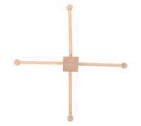 TOYANDONA 1 Set Crib Mobile Frame Kit: Wooden Mobile Hanger - Crib Bed Wind Chime Hanging DIY Frame for Infant Toys Nursing Accessories