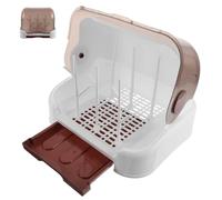 TOYANDONA 1 Set Efficient Drain Shelf for Bottles Cups Pacifiers Compact Countertop Organizer for Quick Drying and Space Saving