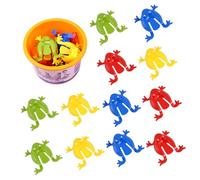 TOYANDONA 1 Set Frog Jumping Toy Party Favors Frog Toddler That Jumps Child Kids Educational s s Bounce Soft Baby Bucket Jumping s Party Favor ￼￼ Leap