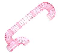 TOYANDONA 1 Set Hamster Cage Tube Plastic Rat Cage Maze Connector for Pets Easy to Install and Disassemble for Hamsters Squirrels and Guinea Pigs Fun Exploration Accessory