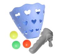 TOYANDONA 1 Set Interactive Pop Pass Catch Balls Outdoor Catch Launcher with Ball Catching Cups for Family Fun Develops Reflexes and Hand Eye Coordination for Parties and Gatherings