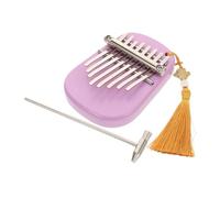 TOYANDONA 1 Set Mini Thumb Piano Kalimba Key Portable Finger Instrument for Beginners Stylish Purple for Travel and Outdoor Musical Expressions