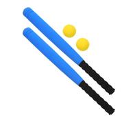 TOYANDONA 1 Set Portable Baseball Bat Soft Foam Bats Balls for Durable Lightweight Ergonomic Design for Baseball