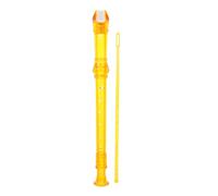 TOYANDONA 1 Set Professional Clarinet for Beginners Lightweight Durable Musical Instrument for Music Learning and Practice for Young Musicians Orange Color