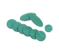 TOYANDONA 1 Set Saxophone Accessories Musical Instrument Buttons Saxophone Key Button Sax Replacement Button Saxophone Gadgets Sax Repair Key Button Saxophone Tools Sax Part Shell Dark Green