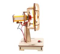 TOYANDONA 1 Set Science Project Kit DIY Building with Electric Head Shaking Fan Model for Creative Learning and Fun Assembling Experience