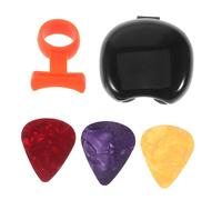 TOYANDONA 1 Sets Ergonomic Guitar Finger Grips Silicone Thumb Picks for Enhanced Stability Covers for Acoustic Electric Guitar Bass for Beginners Guitarists