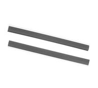 TOYANDONA 10.2 Inch Plastic Replacement Dustpan Edge Strip Soft Lip for Household Garbage Storage 2 Pack