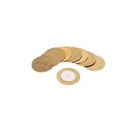 TOYANDONA 10 Pcs 29Mm Diameter Piezo Disc Piezo Diaphragm Acoustic Pickup Element Film Gasket for Guitar Accessory and Electronic Drum Instrument Use