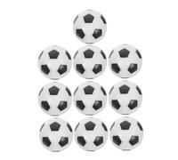 TOYANDONA 10 Pcs Mini Foosball Balls Replacement for Table Soccer Games Plastic Build for Smooth Rolling and Enhanced Playability for Parties School Rewards and Game Day Accessories