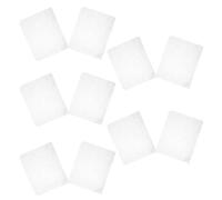 TOYANDONA 10 Sheets Coin Organizer Pages for Collectors with Pvc Sleeves 10 Sheets 9-hole Coin Binder Refill Pages for Portable Organisation and Flexible Compatibility and Collections